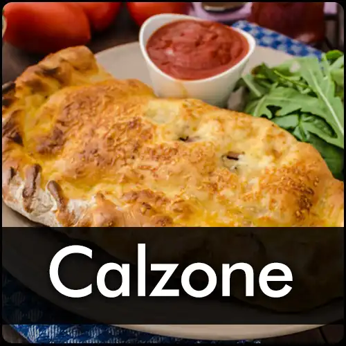 tonys calzone menu option